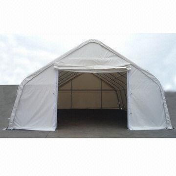 7.90 x 9.15 x 4.50m Large Workshop/Storage Canopy Tent, Steel Structure, PVC Fabric Reach DIN4102