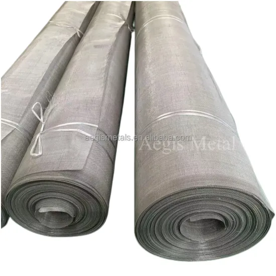 Custom Haynes 276 Alloy Wire Mesh - 4.5m to 10m Width, Various Mesh Sizes