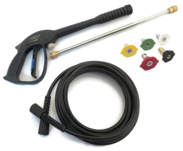 Professional Car Detailing Kit: 3000PSI/210BAR Pressure Washer Gun, Hose, and Nozzle Set
