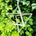 Q're Clear Quartz Crystal Singing Merkaba Pyramid 8