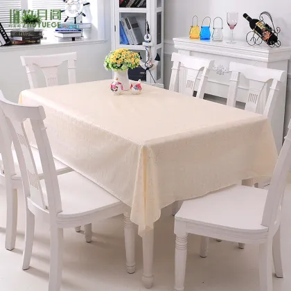 China Manufacturer Home Wedding Dining Table Cloth