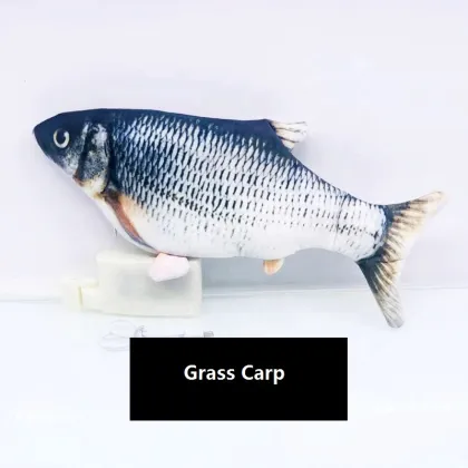 Usb Electric Moving Swing Dancing Fish Cat Toy Cat Flapping Kicker Electric Simulation Eco-Friendly