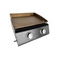 Double Burners Gas Griddle