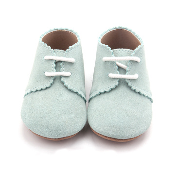 Sneaker Bambino Oxford Scarpe in Vera Pelle