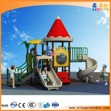 Fisher price beautiful safe rubber-coating infant outdoor slide set