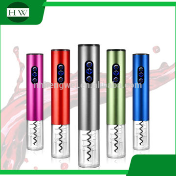rechargable plastic metal aluminum electric wine bottle opener