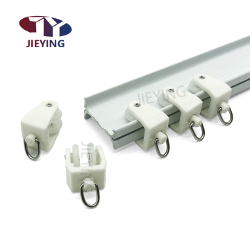 Jieying Curved Ceiling Aluminum Alloy Curtain Track and Accessories