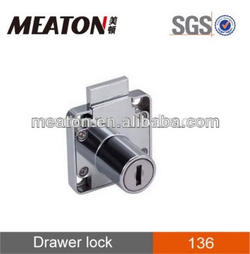 High Quality 136 Zinc Alloy Office Desk Drawer Lock