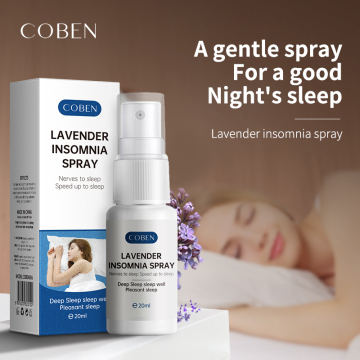 OEM OEM OEM Aromatherapie natürliches Lavendelöl entspannte Tiefe Schlafkissen Nebel Leinenspray