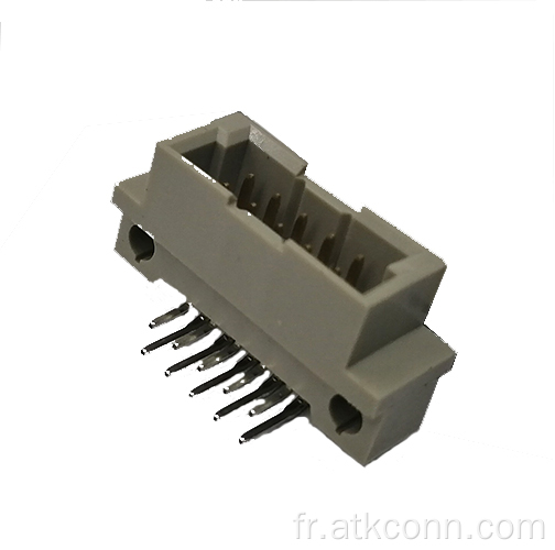 Connecteurs Din41612 de fiche droite de 10 pin