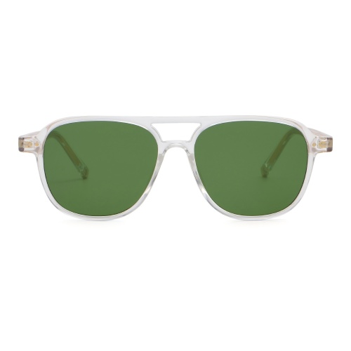 Retro Double Bridge Pilot Candy Sunglasses