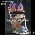 Cute Girl Castle Rhinestones Crown For Gift