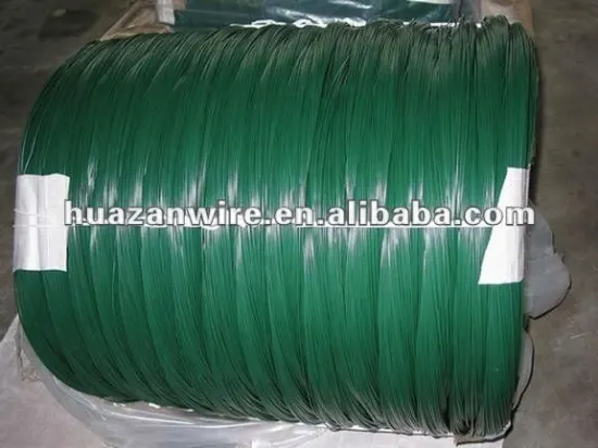 PVC coated steel wire