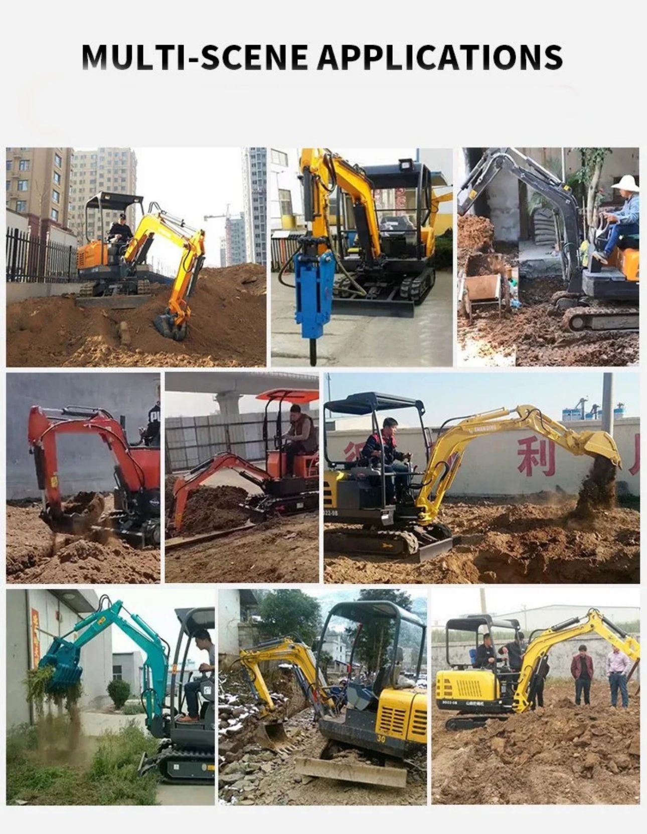 excavator application