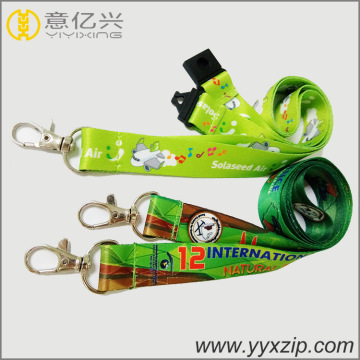 double sided cartoon logo custom children's lanyards