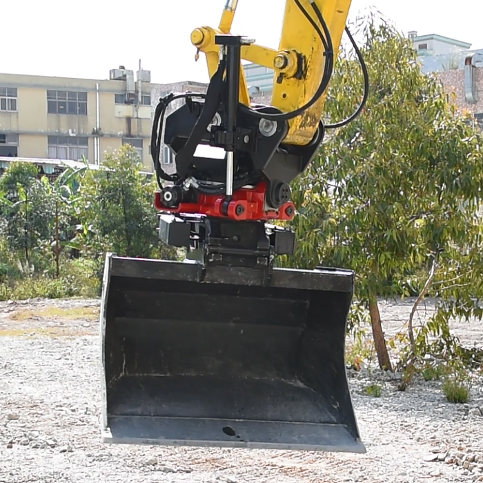 Catsu Tiltrotator With Grading Bucket