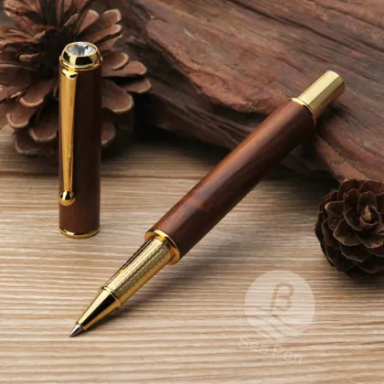 Seapen Mahogany Roller Ball Pen for Mahogany Furniture Gifts with Custom Logo