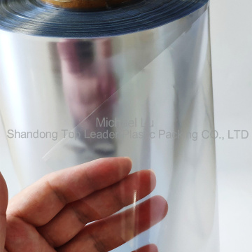 Filme PVC de 0,06 mm para laminados de formas frias de embalagem primária