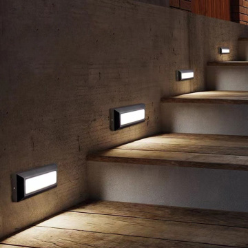 Waterproof Corner Footlight: LED Staircase Step Light & Porch Sconce