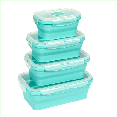 100% Food Grade Silicone Lunch Bento Box