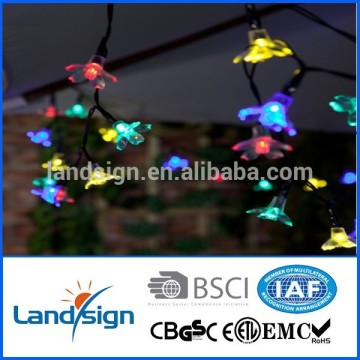 Cixi hot product holiday living led string lights XLTD-116 plastic flower decorative indoor string lights