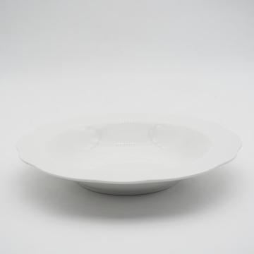 Novo conjunto de jantar de design, elegância de porcelana fino, conjunto de jantar de porcelana em forma de flor