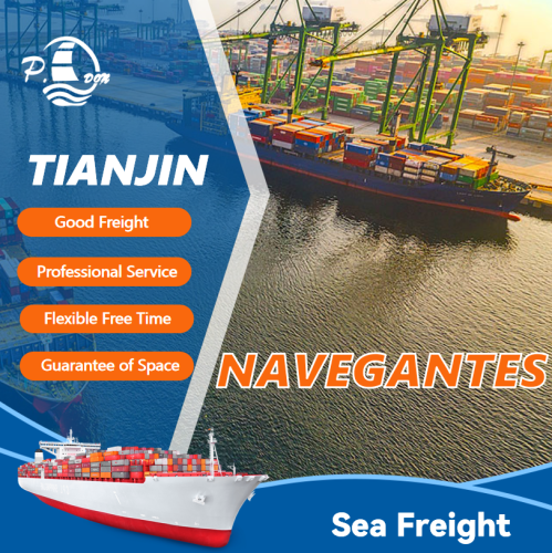 Frete marítimo de Tianjin a Navegantes