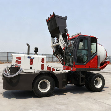 Compact Concrete Mixer Truck