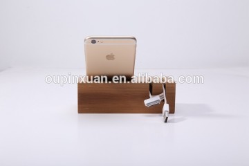 Bamboo Mobile Phone Stands and Holders/Business Name Card Storage