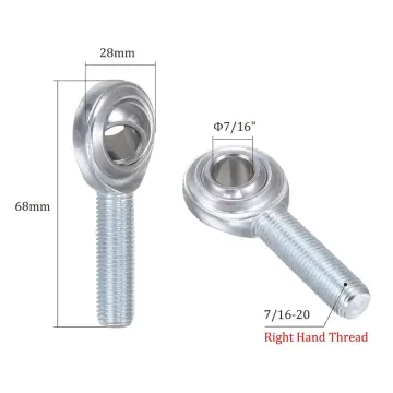 Male Rod End Joint Bearing Chromium Steel SAS80ETL-2RS Male Rod End Bearings with Thread