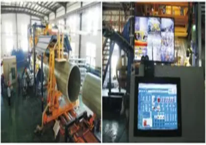 GRP municipal wastewater pipe