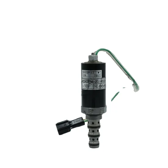 Hydraulic Solenoid Valve KDRDE5K-20 40C04-109-T for Volvo Excavator EC210B EC210