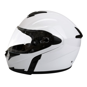Customized Factory Sales Universal Motorcycle Flip up Welding Helmet - White Motorbike Helmet for Men MLAZ608