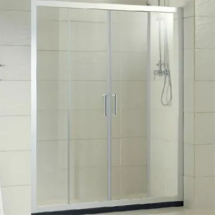 6mm 8mm Frosted Glass Sliding Partition Shower Door