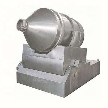 Industrial Stainless Steel 2D Rotary Drum Batch Mixer for Dry Powder Granule