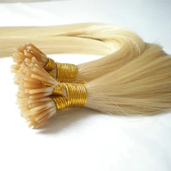 18\"-24\" Stock 100% Virgin Remy Unprocessed Pre-Bonded Stick Extension Human Hair Extensions