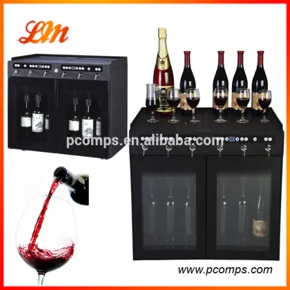 Electric Wine Chiller Dispenser/Keep Fresh Wine Bottle/Six Bottle Wine Cooler