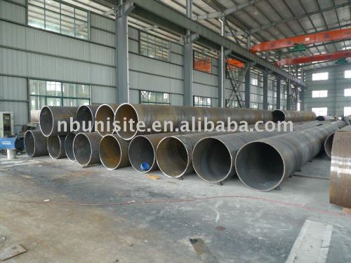 with or without flanges spiral welded steel pipe(USB-2-016)