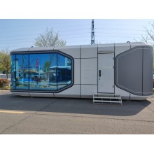 Aluminum Alloy Mobile Space Capsule House for Modern Living