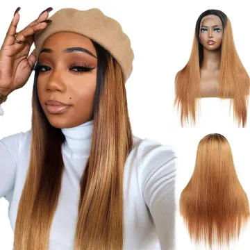SPARK Ombre Human Hair Full HD Lace Wig For Black Women Mink Cambodian Virgin Hair Lace Frontal Wig Pre Plucked With Baby Hair