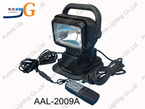 7" HID xenon wired remote control portable searchlight AAW-2009A