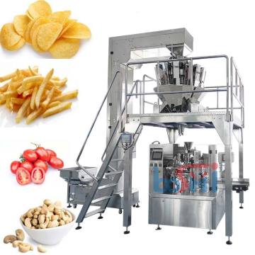 Автоматическая машина для упаковки сахарной пудры в кофейные зерна в пакеты с застежкой-молнией