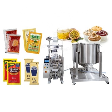 Tomato Paste and Fruit Juice Pulp Liquid Filling and Packaging Machine