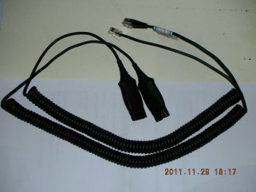 for Plantronics 72442-41 His-1 Cable for H-Series Headset to Avaya 96xx and 16xx IP