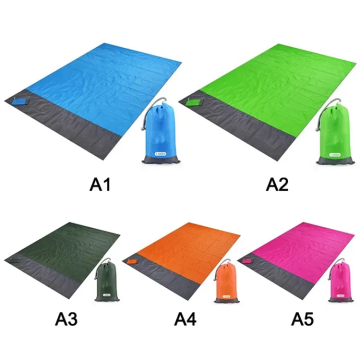 Portable Waterproof Sand-Free Beach Mat for Camping and Hiking