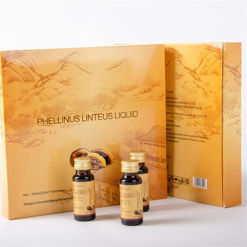 Healthcare Supplement Sugar Free Immune Support Phellinus Linteus Extract Energy Boost Phellinus Linteus Extract Oral Liquid