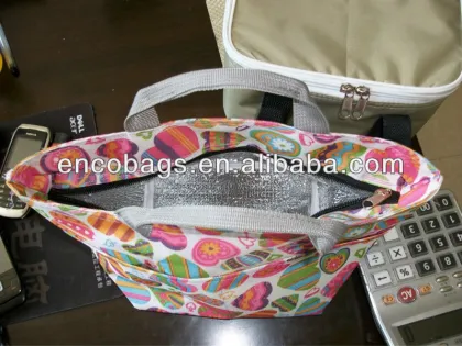 manufacturer fashion aluminum foil interior thermo bag