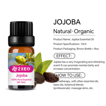 AMTE ODM ODM Custom Private Grade Cosmética granel Jojoba ALIMENTO ALIMENTO DO ALIMENTO DE ÓLEO ESTENAL JOJOBA para cuidados com a pele cabelos