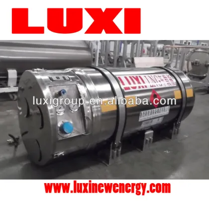 Imported valves Safer 450L LNG CRYOGENIC cylinder for vehicle