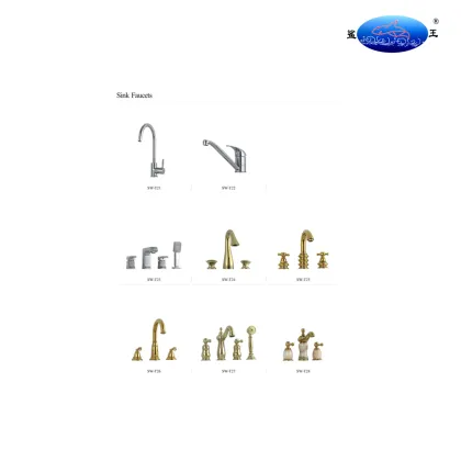 Kitchen And Bathroom Cast Iron Sink Faucet